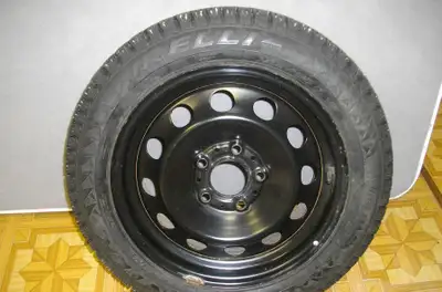 Used for 2 seasons Steel rims included On the rims and balanced 205/55/R16 91T Lots of tread left on...