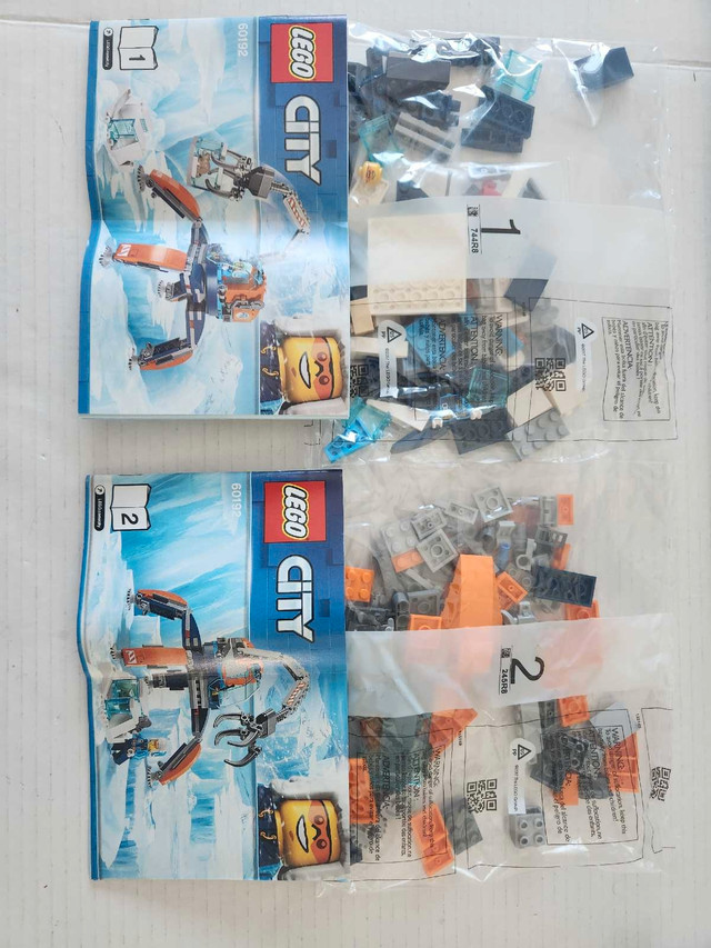 LEGO CITY: Arctic Ice Crawler (60192) -  in Original Bags no box in Toys & Games in New Glasgow - Image 2