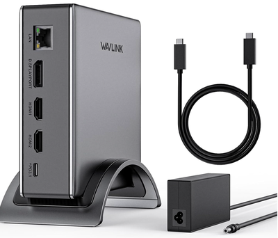 USB-C Docking Station Triple Display 8K / 4K 144Hz 140W Power, View more