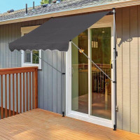 Manual retractable awning 6.6 by 5