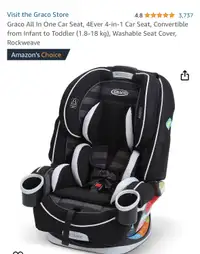 Graco all in one car seat! 