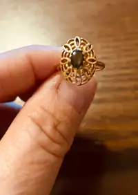  Vintage 10k Gold Ring 