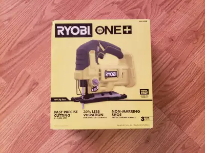 Ryobi ONE battery powered Jig Saw 18V BNIB, View more
