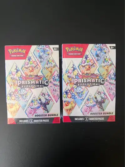 Pokemon Prismatic Evolutions Booster Bundle, View more