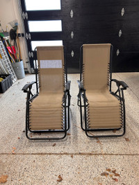 Zero Gravity Deck Chairs