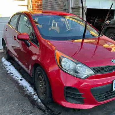 2017 Kia rio hatchback. 174000 km’s. Comes with winter tires on steel rims I have the used vehicle p...