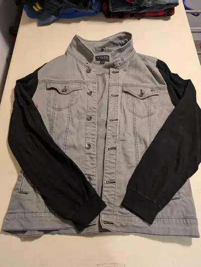 Rude men's denim jacket, View more