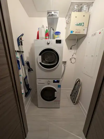 Front Loading Washer and 3.7 cu.ft. Electric Dryer, View more