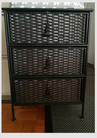 MiNT Wicker Storage Drawers Reg $140