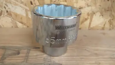 Westward Socket ,1 IN. DR, 65MM, 12 PT. Made in Taiwan This is a high quality socket in as new condi...