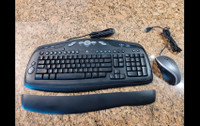 Logitech Corded Keyboard Model # Y-BN52 & mouse Tested/Working