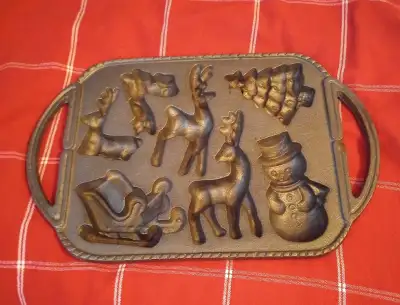 CAST IRON COOKIE MOULD, View more