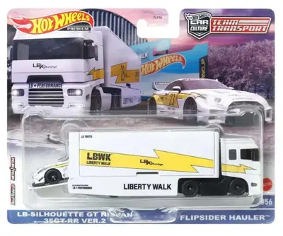 Hot Wheels Team Transporter #56 2023 Nissan GTR R35 Will trade for 4Runner/Supra Team transports.