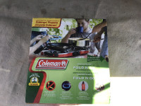 Coleman propane camp stove,Fold n Go model, new 