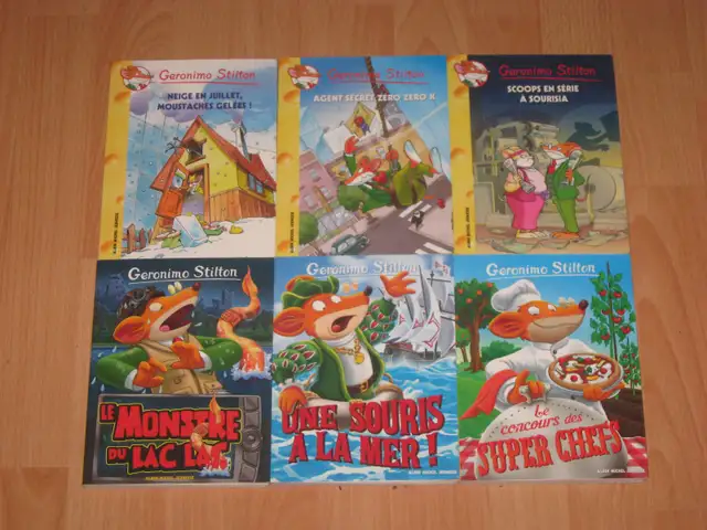 27 Tea & Geronimo Stilton books at $30 for the complete set63005668136449124