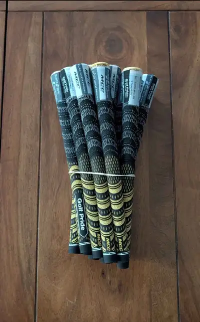Golf Pride MCC Teams Black/Gold Standard Grips, Set of 13, View more