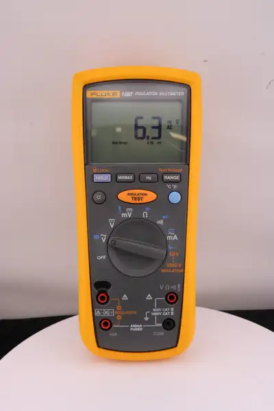 Fluke In Case 1587 Insulation Multimeter w/ Extra Leads (#43250-, View more