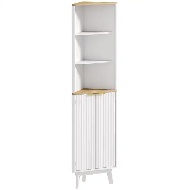 HOMCOM 67" Tall Bathroom Storage Cabinet in Storage & Organization in City of Toronto - Image 2