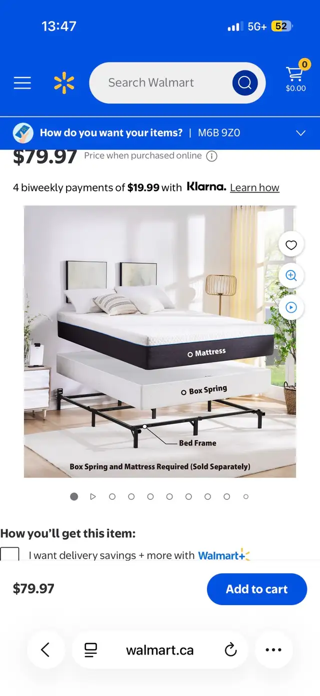 Metal Bed Frame  in Beds & Mattresses in Mississauga / Peel Region - Image 4