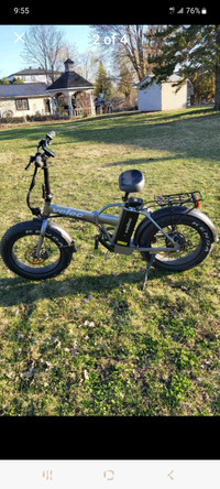 Used E bikes parts  and complete bikes wanted 
