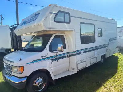 1995 24’ Class C Corsair Motorhome 7.5L 460 cubic inch Motor 118,678 kms Trailer Brakes Module Air b...