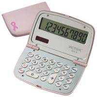 New/Unused Pink Victor Calculator + bonus