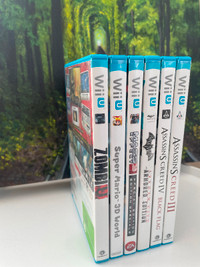 Assorted Nintendo Wii U Games
