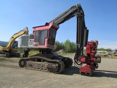 2004 Trans-Gesco TG475 Feller Buncher 8823 Hours, Cummins QSL9 Engine, D7 Size Undercarriage 23 1/2'...