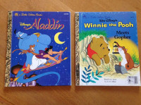 For Sale: Set of 2 Disney Books: Aladdin & Winnie the Pooh
