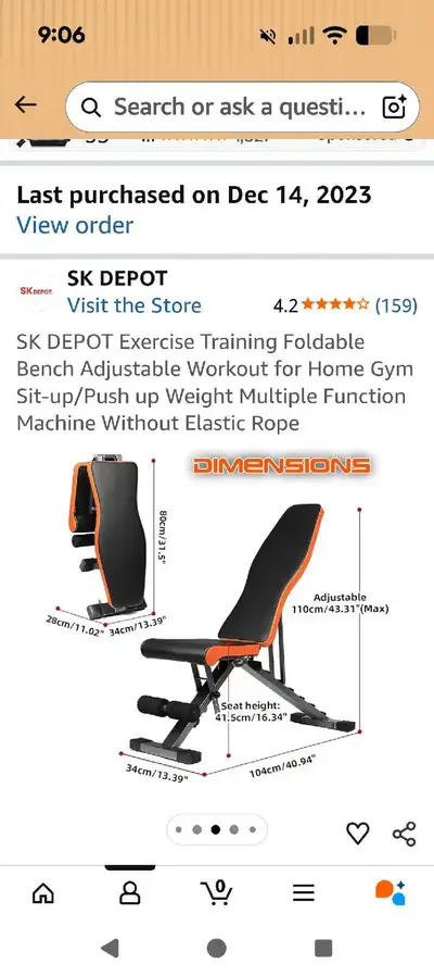 weight bench, View more