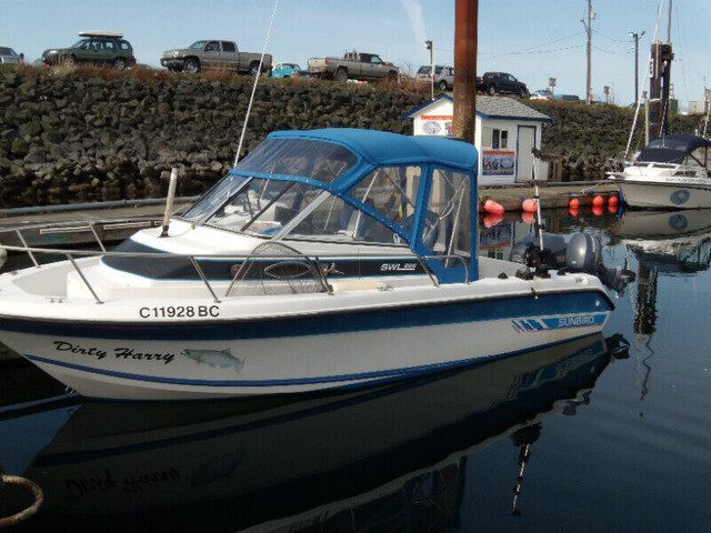 23' Walk-Around Covered Sport Fishing Boat in Powerboats & Motorboats in Campbell River - Image 2
