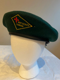 VINTAGE OFFICIAL BOY SCOUT HAT MADE SOLEY FOR