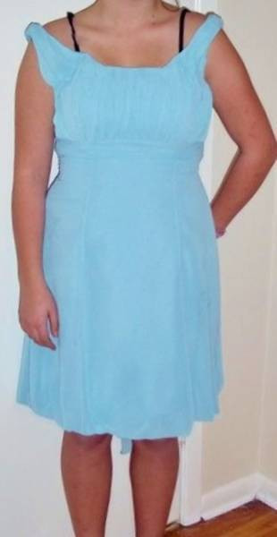 Baby Blue Prom / Bridesmaid / Grad Dress  Size 8 - 10 in Wedding in City of Toronto
