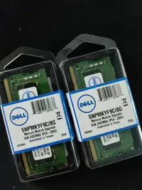 BNIB - Genuine Dell 16gb (8x2) DDR4 2400mhz sodimm