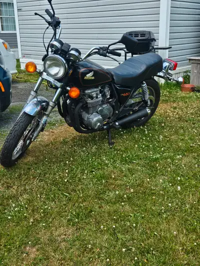 1982 cb 650 lots of new parts looking to sell or trade 2800