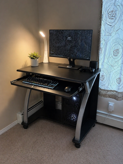 Modern Black Computer Desk, View more