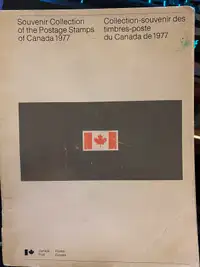 CANADA 1977 Year Book Stamp Collection, A full set of Canada Pos