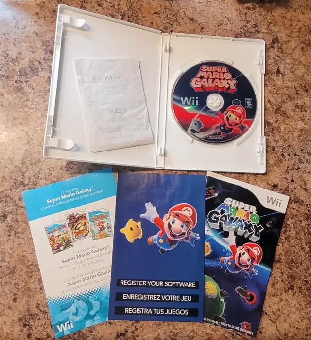 Super Mario Galaxy for Nintendo Wii Complete in Nintendo Wii in Hamilton - Image 4
