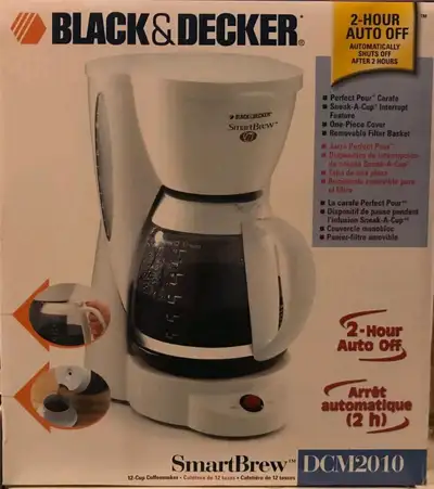 BNIB Black & Decker Coffee Maker, View more