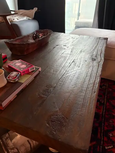 Pomona 42” Solid Wood Coffee Table – Natural, View more
