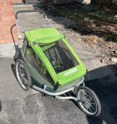 Croozer kid for 2 (w/ jogger,walker, bike attachment), View more