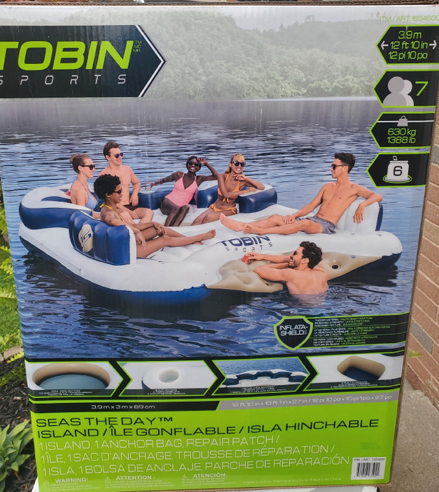 GIANT FLOATING ISLAND BRAND NEW in Water Sports in Brantford