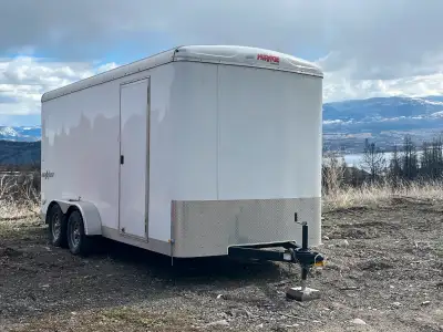 2022 Mirage side by side trailer. 16’x7’x7’ Ramp access at rear $10,750 obo