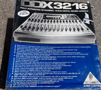 Behringer DDX321-32 CH 16- Bus Digital mixing console  CG003SL
