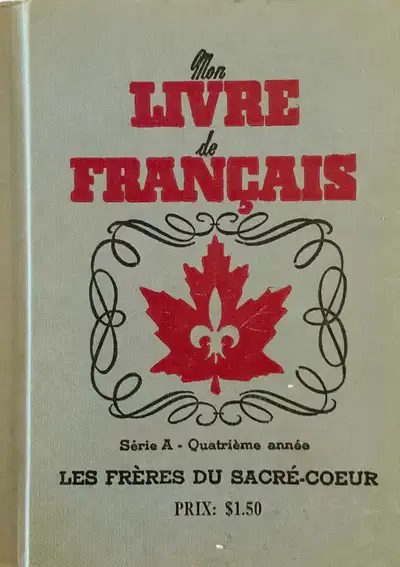 Antiquité 1948 Livre scolaire Mon livre de Français 4e Année, View more