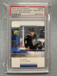2004-05 SPA Ovechkin Rookie Redemptions Ultra Rare PSA 10!
