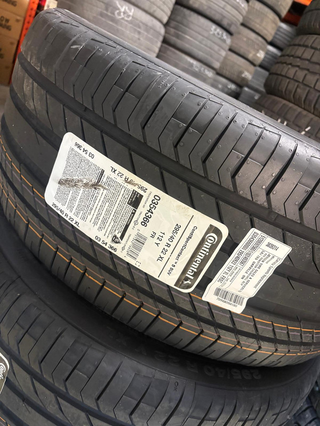 NEW 295/40/R22 Continentals–GWagon/X7/Q8/RangeRover/GL/GLS/GLE in Tires & Rims in Oakville / Halton Region