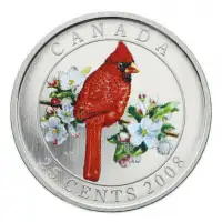 Monnaie MRC 25 cent de la série Oiseaux du Canada