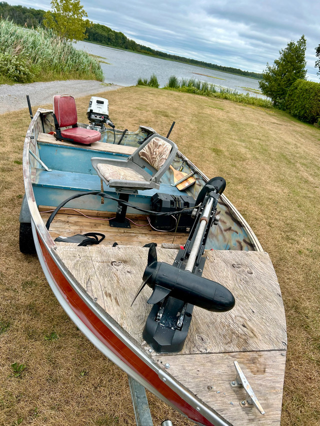 ***14’ BOAT, MOTOR AND TRAILER*** in Powerboats & Motorboats in Kawartha Lakes - Image 4