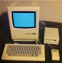 Apple Macintosh 512K (M0001 W) system